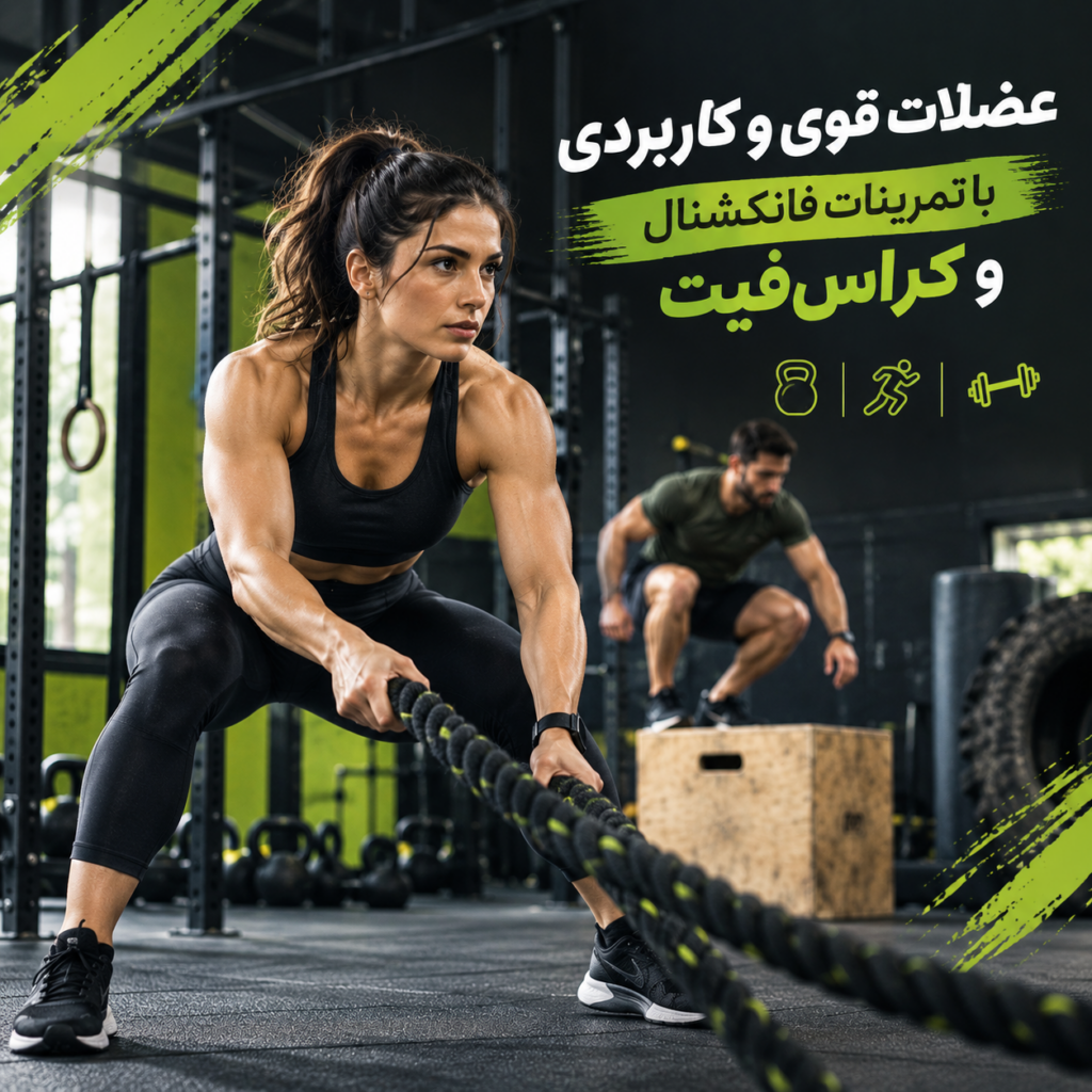 ساخت عضلات قوی